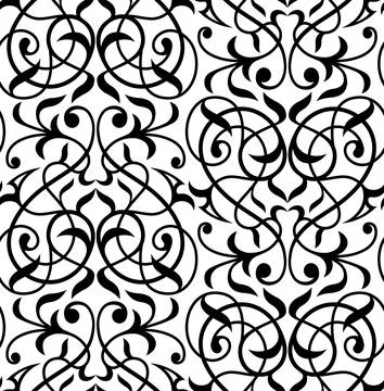 Decorative element eastern pattern. Stock Illustration
