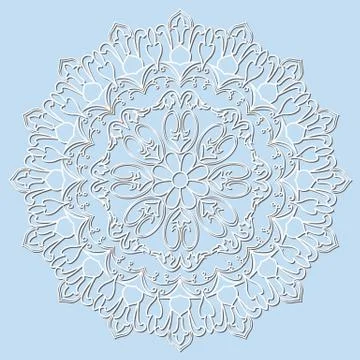 Decorative element mandala Stock Illustration
