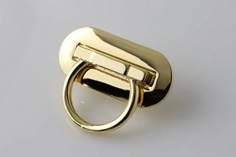 A decorative element for the outer part of the bag. Stock Photos