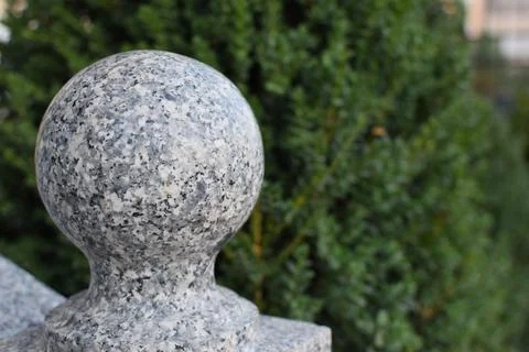 Decorative element on the railing Stock Photos