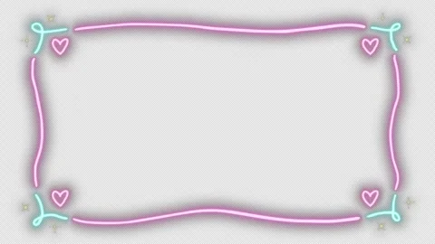 Decorative elements featuring a title frame with wavy, looping hand-drawn lines Stock Footage 341546800