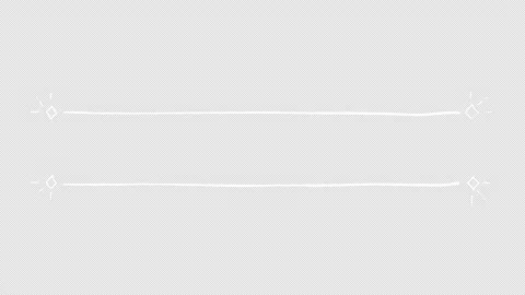 Decorative elements featuring a title frame with wavy, looping hand-drawn lines Stock Footage 341546939