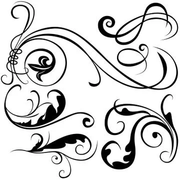 Decorative Elements Stock Illustration