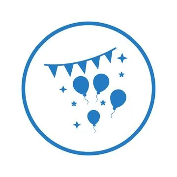 Decorative, elements, party icon. Stock Illustration