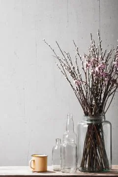 Decorative elements with retro stuff Stock Photos