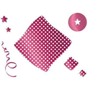 Decorative elements for a template Stock Illustration