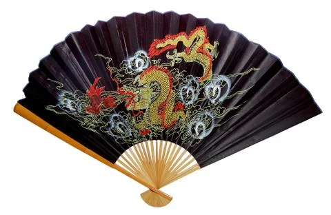 Decorative fan Stock Photos