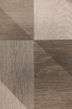 Decorative flooring design featuring geometric patterns in neutral tones in a Stock Photos