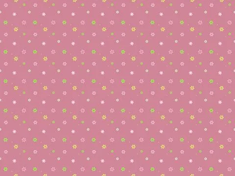 Decorative flower as seamless pattern isolated on purple background ep13 イラスト素材