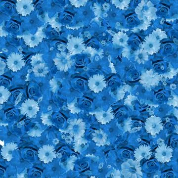 Decorative flowers イラスト素材