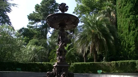 Decorative fountain Video stock 8601019
