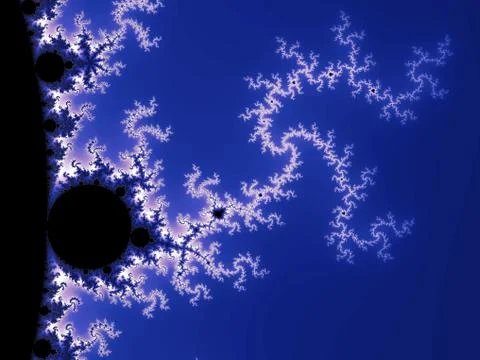 Decorative fractal background  Illustrazione stock