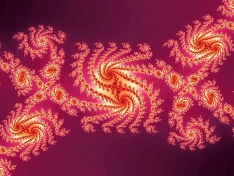 Decorative fractal background  Stock Illustration