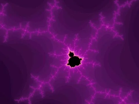 Decorative fractal Mandelbrot  Stock Illustration