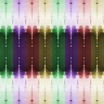 Decorative fractal pattern Stock Illustration