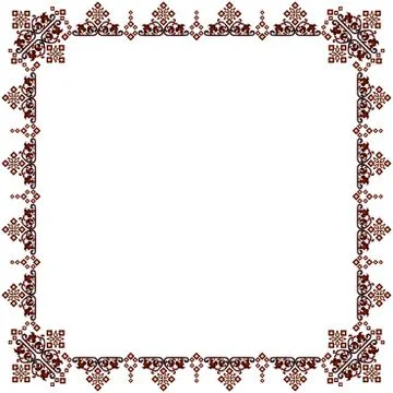 Decorative frame Stock Illustration