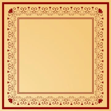 Decorative frame Stock Illustration