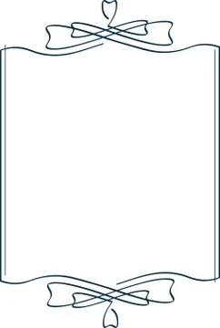 Decorative frame. Ilustración de archivo