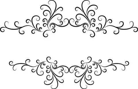 Decorative frame Stock Illustration