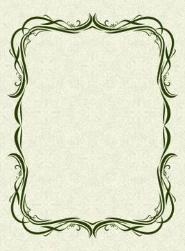 Decorative frame Stock Illustration