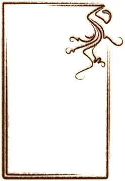 Decorative frame. Stock-Illustration