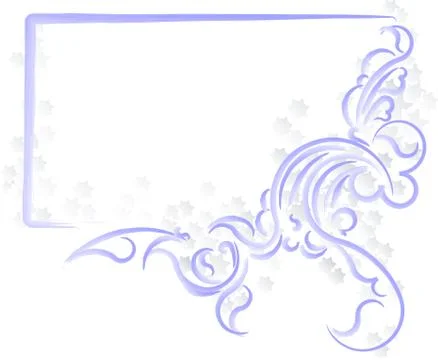 Decorative frame. イラスト素材