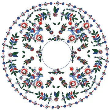 Decorative frame ottoman pattern イラスト素材