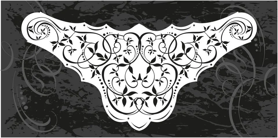 Decorative frame patern Stock Illustration