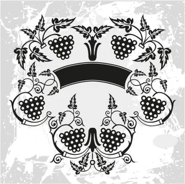 Decorative frame with pattern Stock Illustration