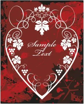 Decorative frame with pattern Stock Illustration