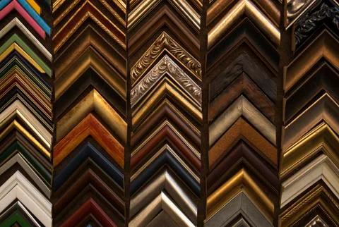 Decorative frame samples 스톡 사진