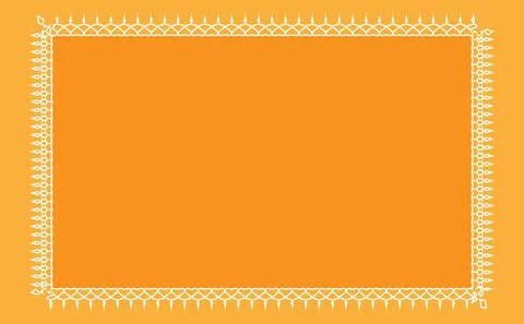 Decorative frame template Stock Illustration