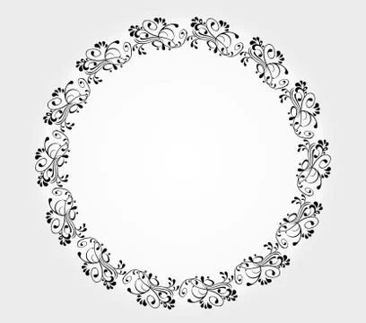 Decorative frame - vector illustration Stock Illustration