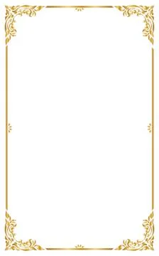 Decorative frames and borders, Vector illustration. Illustrazione stock