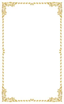 Decorative frames and borders, Vector illustration. Stock Illustration