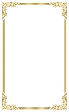 Decorative frames and borders, Vector illustration. Stock Illustration