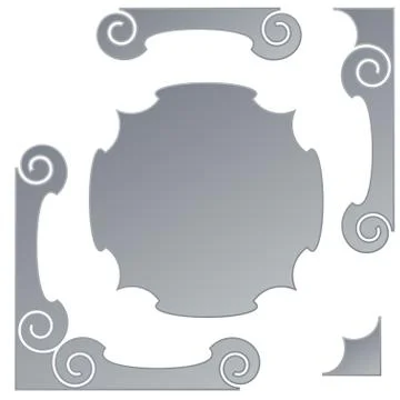 Decorative frames Stock Illustration