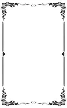 Decorative frames, Line, Thai, pattern, background, Vector, illustration 스톡 일러스트