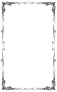 Decorative frames, Line, Thai, pattern, background, Vector, illustration Stock Illustration