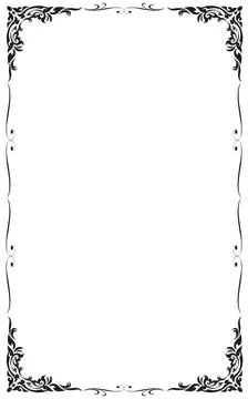 Decorative frames pattern background Vector illustration. Stock Illustration