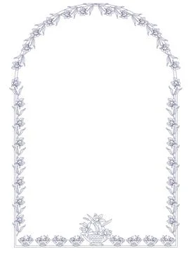 Decorative frames. Retro ornamental frame, vintage rectangle ornaments and or Stock Illustration