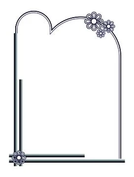 Decorative frames. Retro ornamental frame, vintage rectangle ornaments and or Stock-Illustration