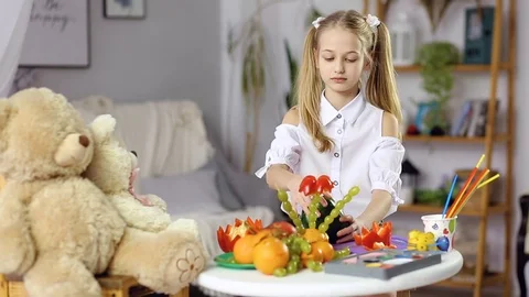 Decorative fruit food Stock Footage 104140686