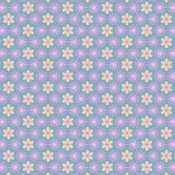 Decorative geometric floral pattern. Background for printing on paper, wallpa 스톡 일러스트