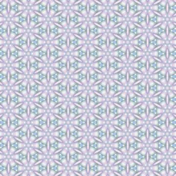 Decorative geometric floral pattern. Background for printing on paper, wallpa Stock Illustration