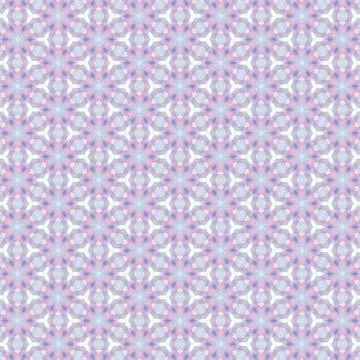 Decorative geometric floral pattern. Background for printing on paper, wallpa Illustrazione stock