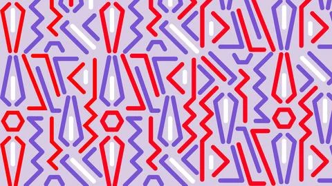 Decorative geometric line background Stock Illustration