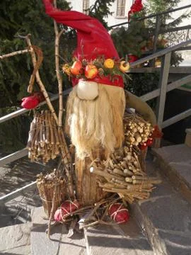Decorative gnomo 스톡 사진