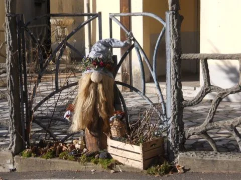 Decorative gnomo 스톡 사진