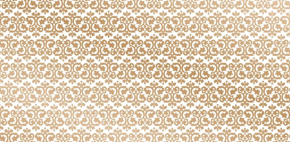 Decorative gold pattern Stock Illustration